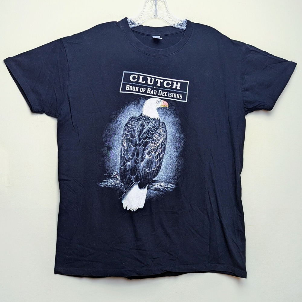 Clutch - Book Of Bad Decisions Europe Tour 2018 Shirt Large